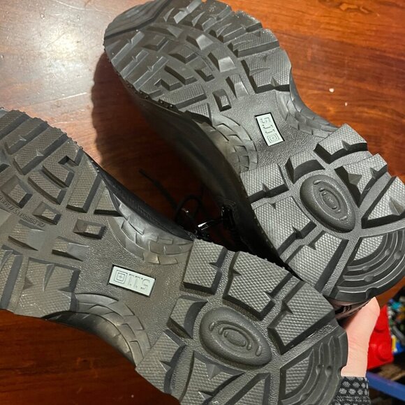 NEW 5.11 Tactical Series Shield 6" Zip Boots w/ Protective Toe ASTM Cert.- Sz 13 - Picture 3 of 9